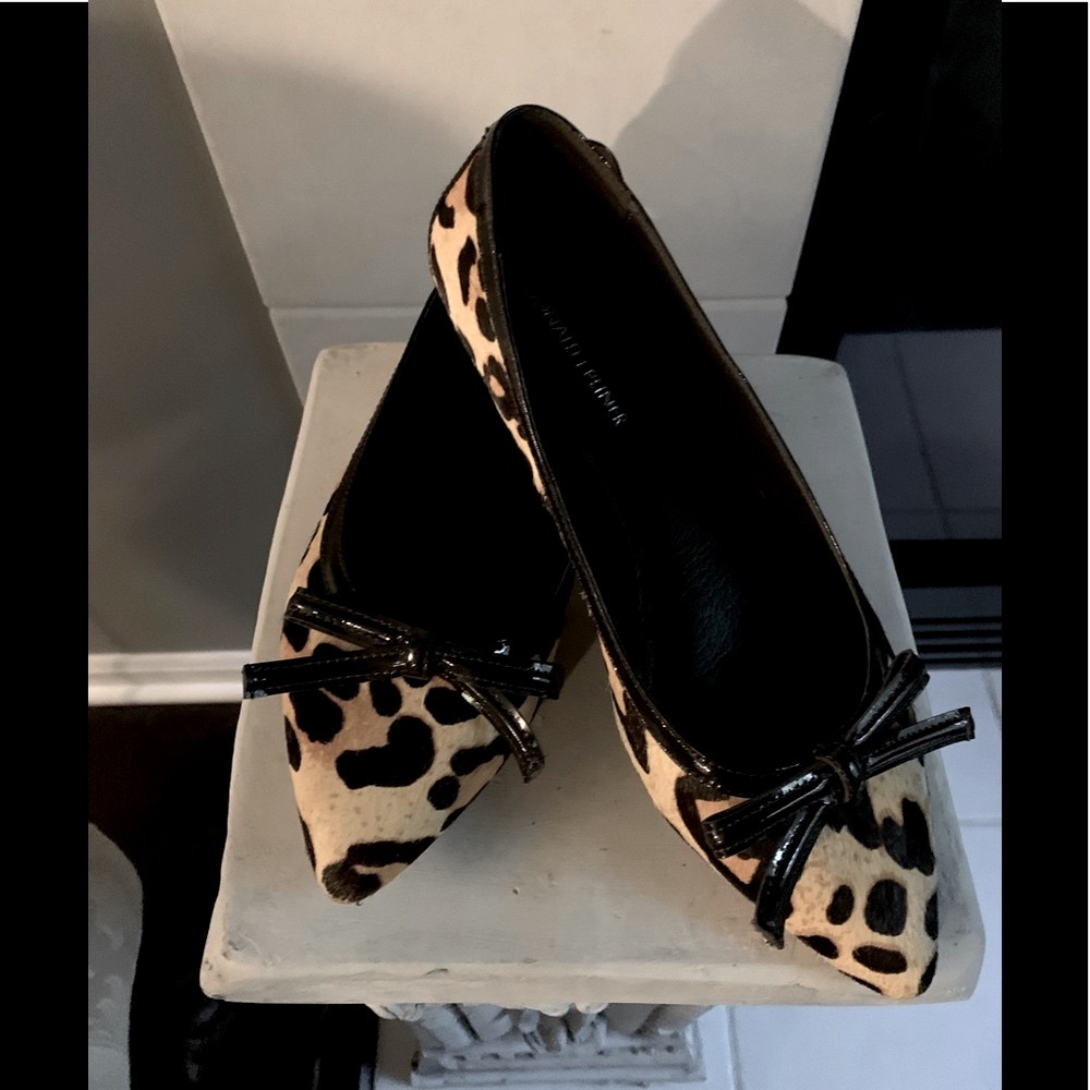 EUC Donald J Pliner leopard print flats.Sz.8.5 - Picture 3 of 9
